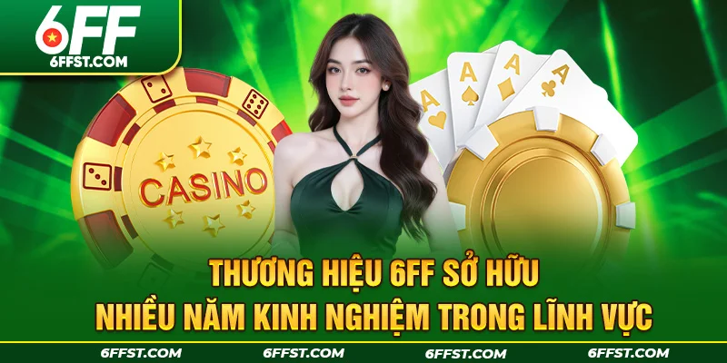 Thương hiệu 6FF sở hữu nhiều năm kinh nghiệm trong lĩnh vực