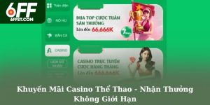 Khuyến Mãi Casino Thể Thao - Nhận Thưởng Không Giới Hạn